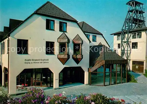 AK / Ansichtskarte Hauzenberg_Niederbayern Graphit Bergwerk Kropfmuehl Bergwerk Hauzenberg Niederbayern