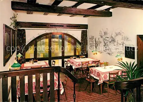 AK / Ansichtskarte Kandern Historisches Gasthaus zur Weserei Restaurant Kandern