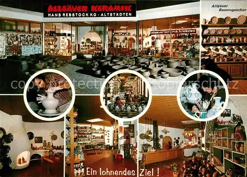 AK / Ansichtskarte Altstaedten_Allgaeu Allgaeuer Keramik Altstaedten_Allgaeu