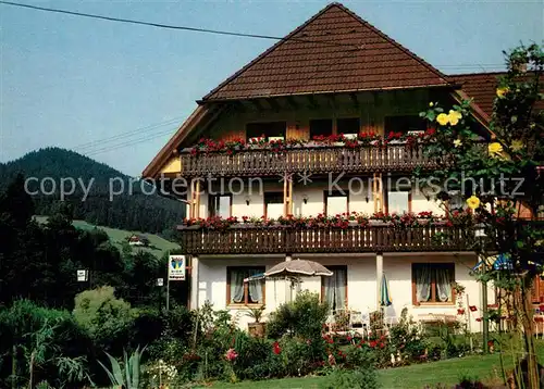 AK / Ansichtskarte Bad_Rippoldsau_Schwarzwald Cafe Pension Wolfsgrund Bad_Rippoldsau