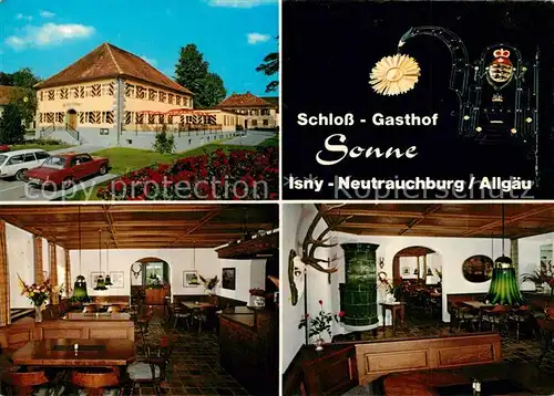 AK / Ansichtskarte Neutrauchburg Schloss Gasthof Sonne Restaurant Neutrauchburg