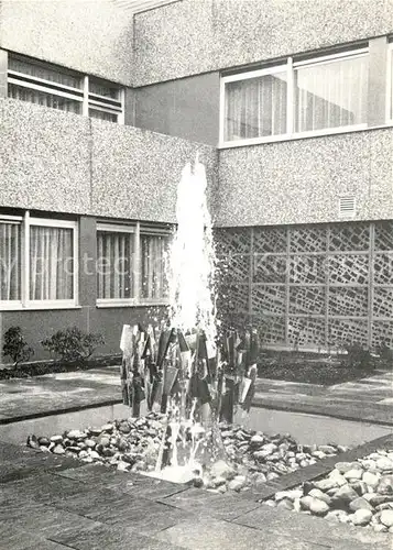 AK / Ansichtskarte Offenburg Altenheim Lichthof Springbrunnen Johann Hinrich Wichern Haus Offenburg