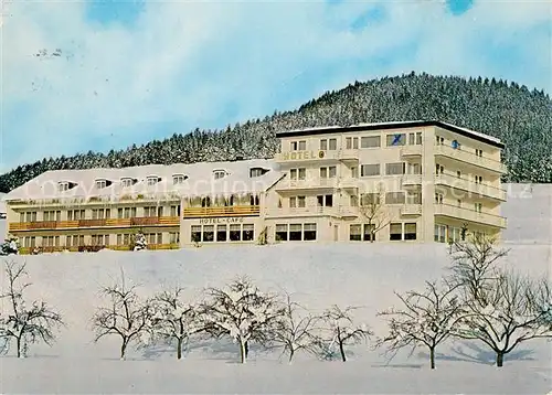 AK / Ansichtskarte Baiersbronn_Schwarzwald Kurhaus Hotel Waldgrund Luftkurort Murgtal Winterlandschaft Baiersbronn Schwarzwald