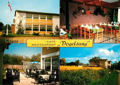 AK / Ansichtskarte Kellenhusen_Ostseebad Restaurant Cafe Vogelsang Terrasse Kellenhusen_Ostseebad