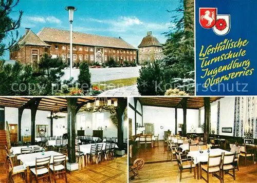 AK / Ansichtskarte Heessen_Hamm Westfaelische Turnschule Jugendburg Oberwerries Heessen Hamm