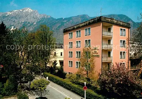 AK / Ansichtskarte Bad_Reichenhall Hotel Vier Jahreszeiten Alpenblick Bad_Reichenhall