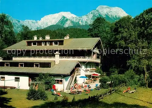 AK / Ansichtskarte Schoenau_Berchtesgaden Hotel Pension Woelfler Lehen Alpenblick Schoenau Berchtesgaden
