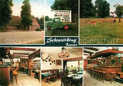 AK / Ansichtskarte Barver Gaststaette Restaurant Schusterkrug Wildgehege Barver