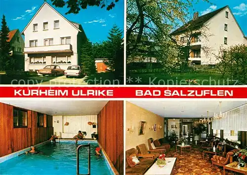 AK / Ansichtskarte Bad_Salzuflen Kurheim Ulrike Hallenbad Bad_Salzuflen
