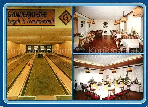 AK / Ansichtskarte Ganderkesee Hotel Oldenburger Hof Restaurant Kegelbahn Ganderkesee