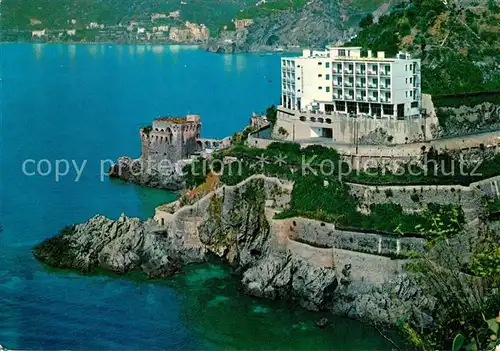 AK / Ansichtskarte Maiori Torre Normanna e Hotel Royal Fliegeraufnahme Maiori