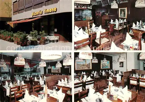 AK / Ansichtskarte Zug_ZG Pizzeria Timone Gastraeume Zug_ZG