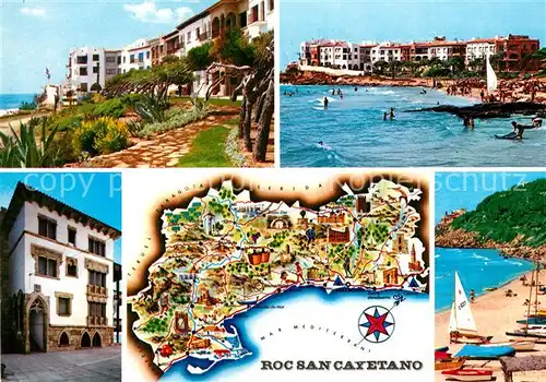 AK / Ansichtskarte Roda_de_Bara Roc San Cayetano Playa  Roda_de_Bara