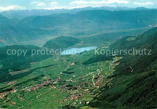 AK / Ansichtskarte Kalterer_See_Suedtirol Blick vom Penegal Kalterer_See_Suedtirol
