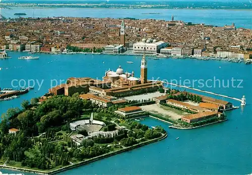 AK / Ansichtskarte Venezia_Venedig Veduta aerea Isola di San Giorgio Venezia Venedig