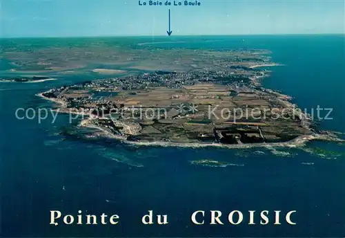 AK / Ansichtskarte Le_Croisic Pointe du Croisic La Baie de La Boule Vue aerienne Le_Croisic