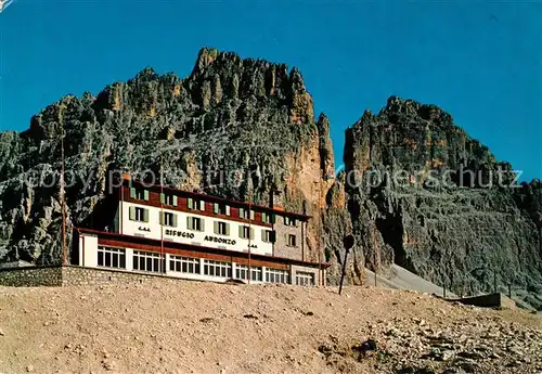 AK / Ansichtskarte Tre_Cime_Di_Lavaredo Rifugio Auronzo Tre_Cime_Di_Lavaredo