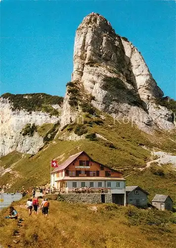 AK / Ansichtskarte Staubern Berggasthaus mit Staubernkanzel Staubern