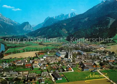 AK / Ansichtskarte Admont_Steiermark Fliegeraufnahme Admont_Steiermark