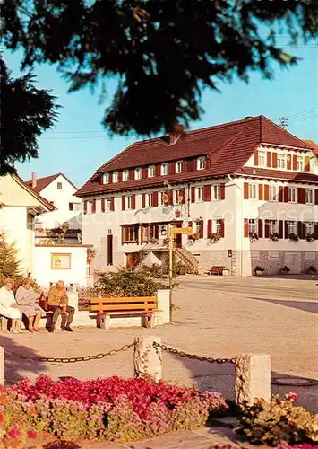 AK / Ansichtskarte Unterharmersbach Gasthof Pension Schuetzen Unterharmersbach