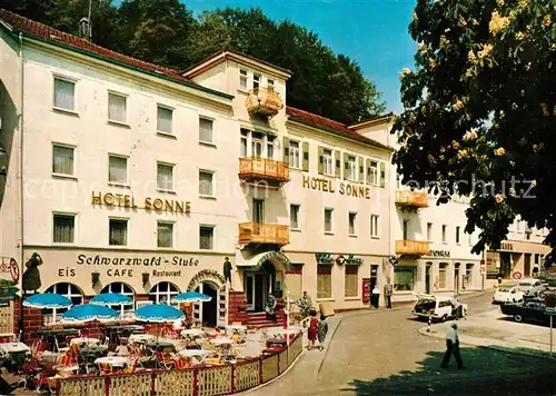 AK / Ansichtskarte Bad_Herrenalb Hotel garni Sonne Bad_Herrenalb