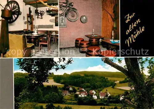 AK / Ansichtskarte Holle_Hude Gaststaette Zur alten Muehle  Holle_Hude