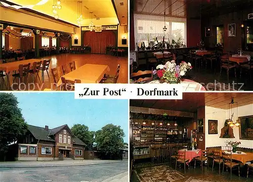 AK / Ansichtskarte Dorfmark Gasthof Zur Post Dorfmark