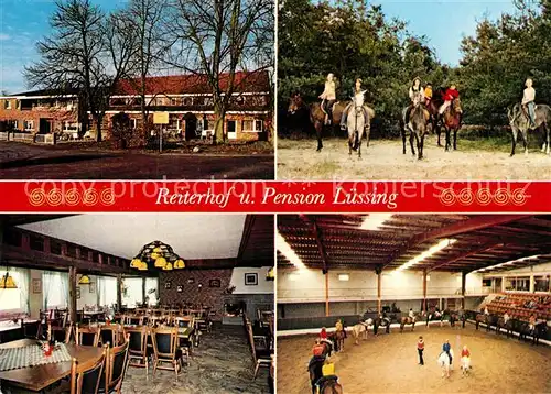 AK / Ansichtskarte Haren_Ems Reiterhof Pension Luessing Haren_Ems