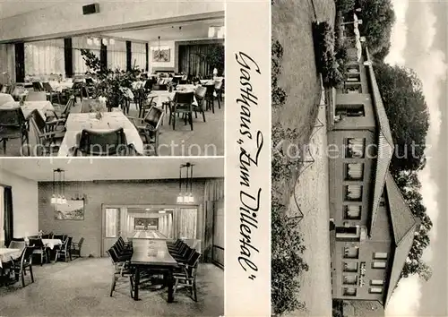 AK / Ansichtskarte Heiligenberg_Grafschaft_Hoya Gasthaus Zum Dillertal Heiligenberg_Grafschaft