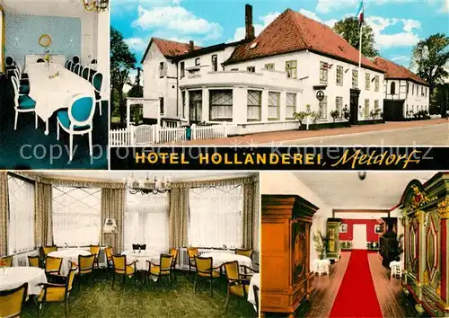 AK / Ansichtskarte Meldorf Historisches Hotel Hollaenderei Meldorf