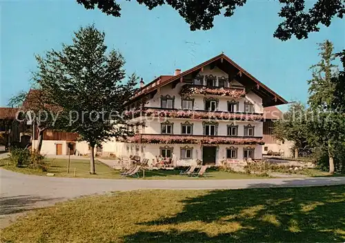 AK / Ansichtskarte Eglsee_Chieming Bauernhof Pension Der Moierhof Eglsee Chieming