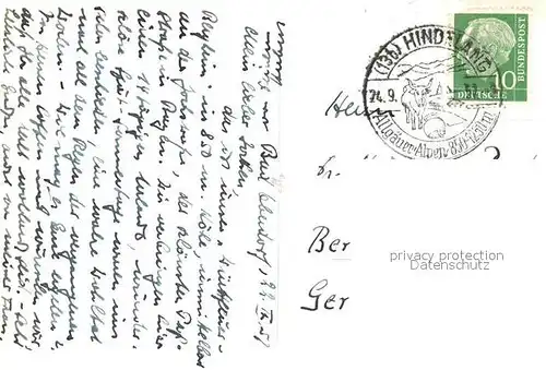 AK / Ansichtskarte Bad_Hindelang Bergheim  Bad_Hindelang