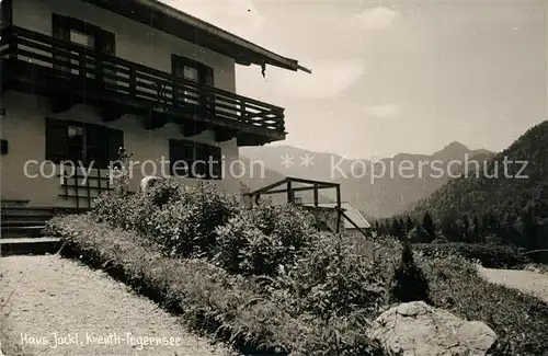AK / Ansichtskarte Kreuth_Tegernsee Haus Jackl Kreuth Tegernsee