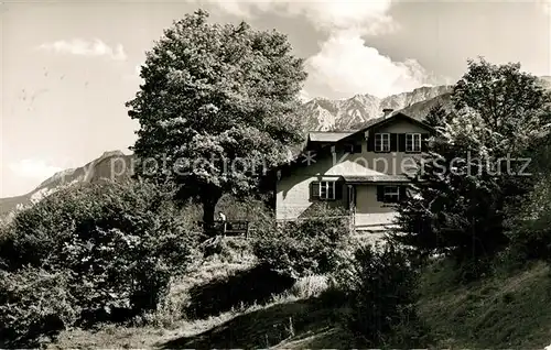 AK / Ansichtskarte Pfronten Bergcafe Gaststaette Milchhaeusl Pfronten