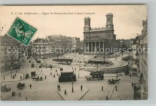 AK / Ansichtskarte Paris Eglise Saint Vincent de Paul place Lafayette Paris
