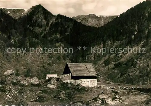 AK / Ansichtskarte Hohneck Wolmsa Spitzkoepf  Hohneck