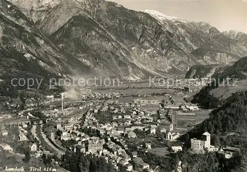 AK / Ansichtskarte Landeck_Tirol Panorama Landeck Tirol