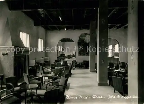 AK / Ansichtskarte Roma_Rom Domus Pacis Sala di soggiorna Roma_Rom