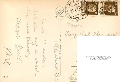 AK / Ansichtskarte Milano Panorama Milano