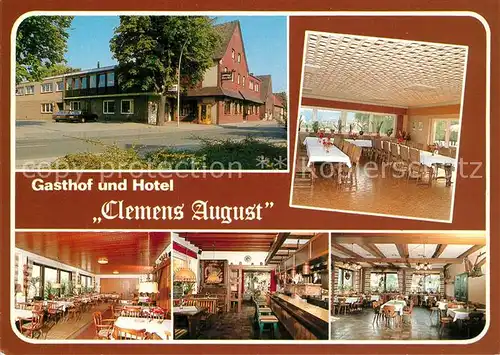 AK / Ansichtskarte Davensberg Gasthaus Hotel Clemens August Davensberg