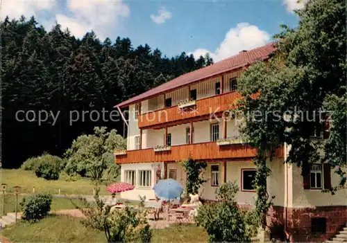 AK / Ansichtskarte Lauterbad Berghof Restaurant Pension Lauterbad