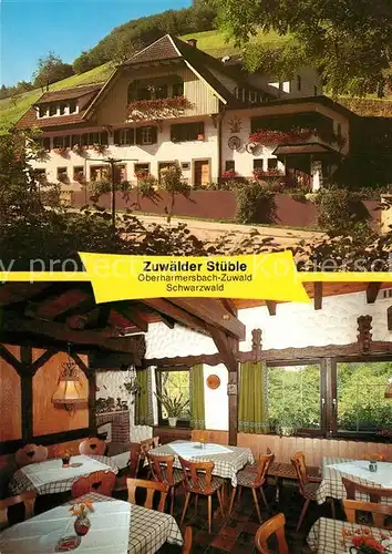 AK / Ansichtskarte Oberharmersbach Zuwaelder Stueble Oberharmersbach