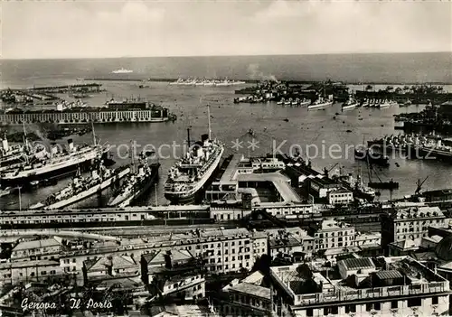 AK / Ansichtskarte Genova_Genua_Liguria Il Porto Hafen Genova_Genua_Liguria