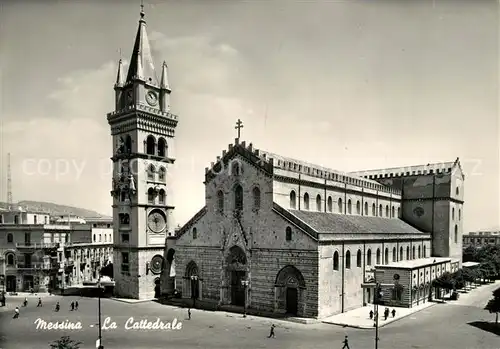 AK / Ansichtskarte Messina_Sicilia Cattedrale Kathedrale Messina Sicilia