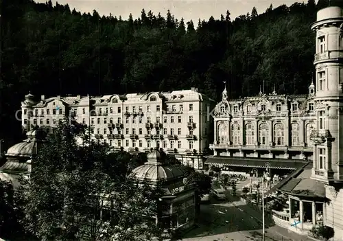 AK / Ansichtskarte Karlovy_Vary Parkhotel Moskva Cedok Karlovy Vary