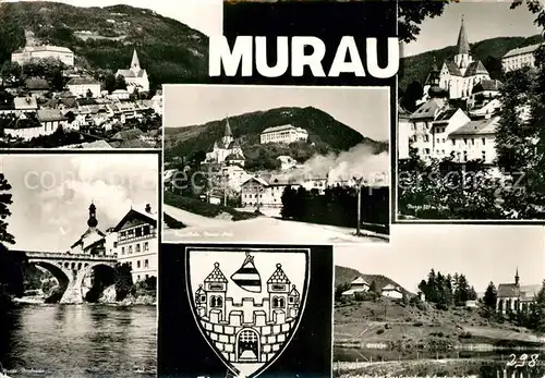 AK / Ansichtskarte Murau_Steiermark Teilansichten Murau_Steiermark