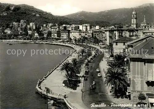 AK / Ansichtskarte Rapallo Passeggiata Rapallo