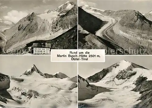 AK / Ansichtskarte oetztal_Tirol Martin Busch Huette Panorama oetztal Tirol