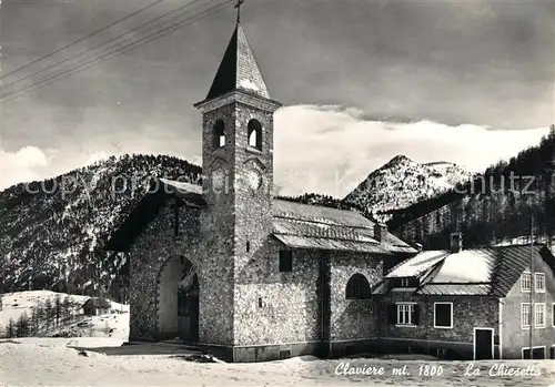 AK / Ansichtskarte Claviere La Chiesetta Claviere