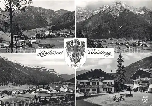 AK / Ansichtskarte Waidring_Tirol Teilansichten Panorama Waidring Tirol